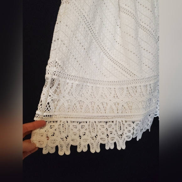 Talbots White Lace Skirt - Picture 3 of 5